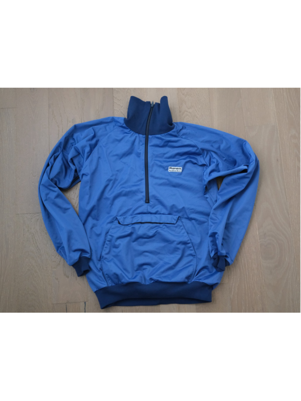 Marmot Mountain Works Gore-Tex Jacket XL Blue Vintage Outdoor Pullover